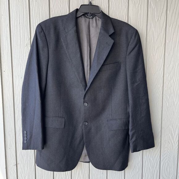 Jos. A. Bank Wool & Cashmere Dark Gray Suit Blazer, 41 Regular - Picture 4 of 9